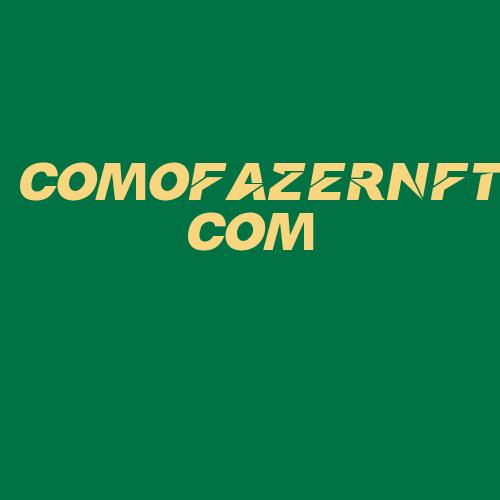 Logo da COMOFAZERNFT